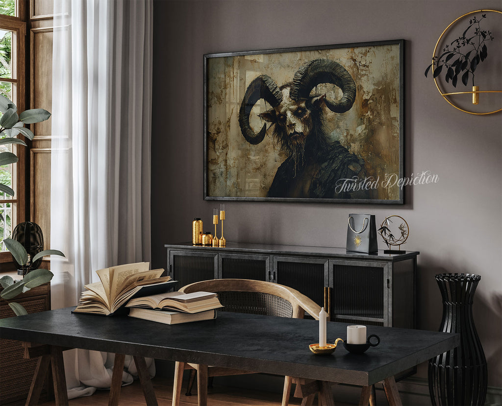 baphomet satanic art