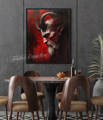 devil portrait art