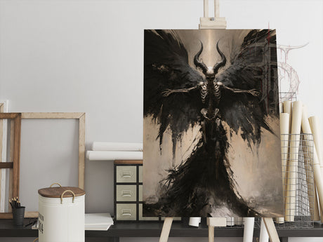 Satanic angel art