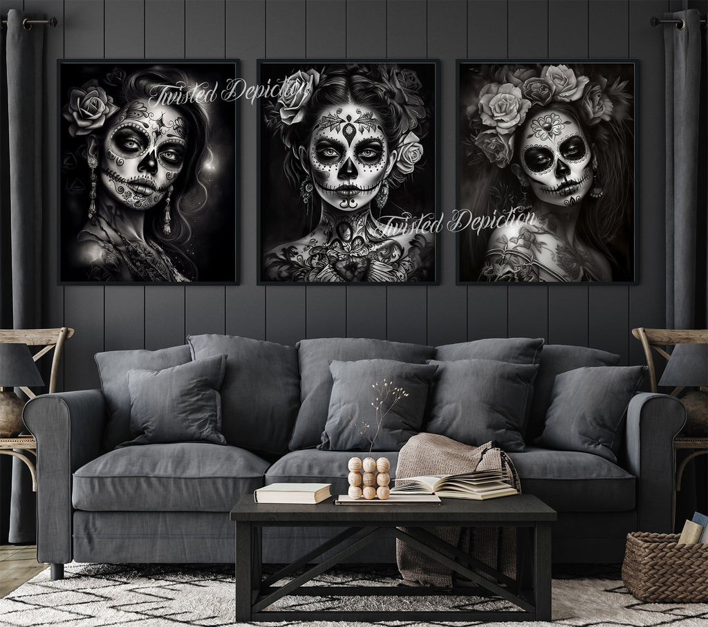 day of the dead printable art