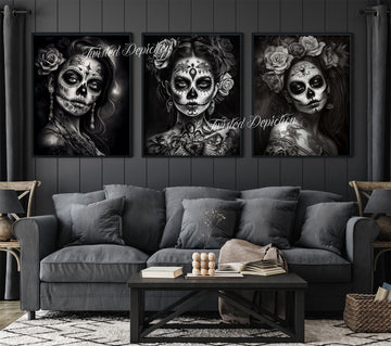 day of the dead printable art
