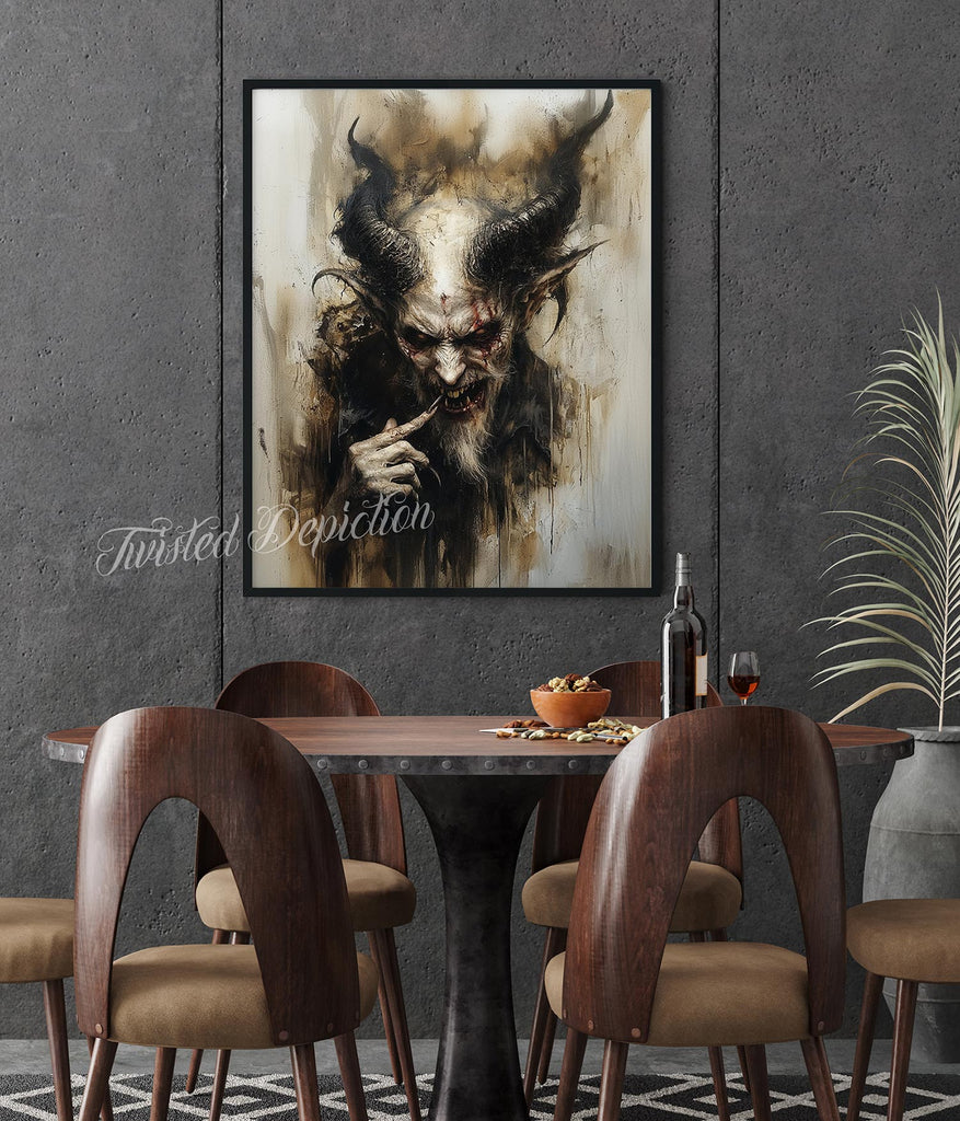 satanic demon art