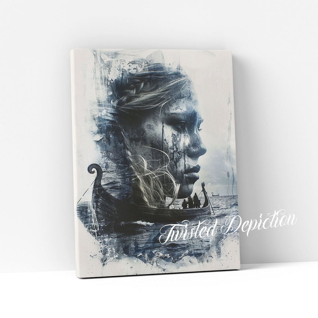 Lagertha Canvas Art Canada