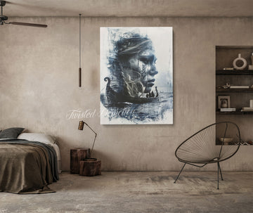 Lagertha Viking Wall Art