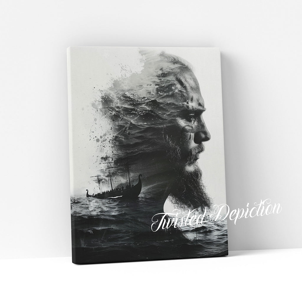 ragnar viking wall art