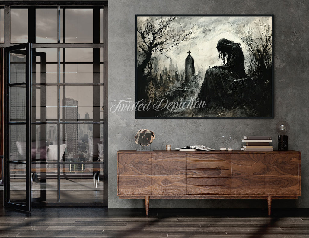 reaper fine art painting