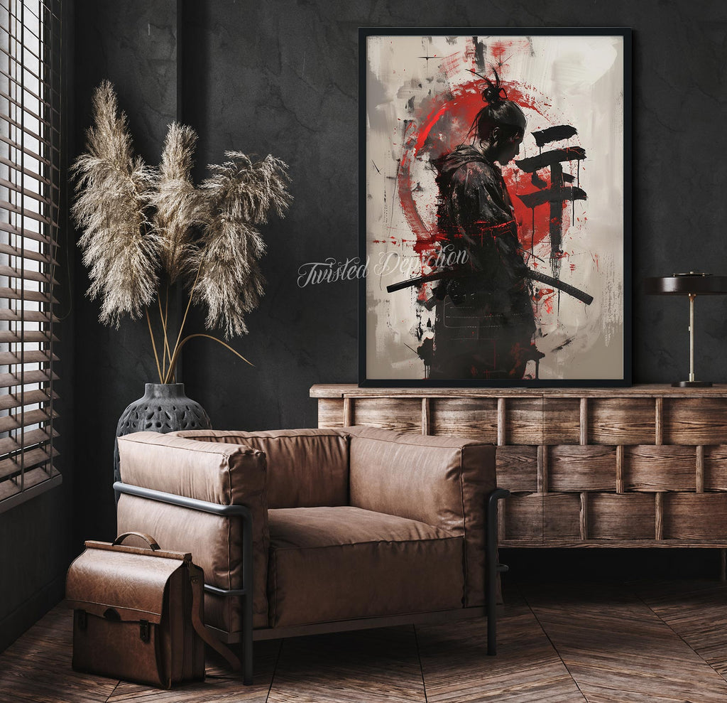 ronin wall art