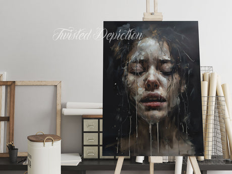 one off art piece morbid