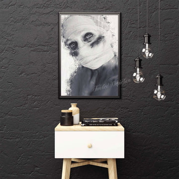 dark wall art creepy canada