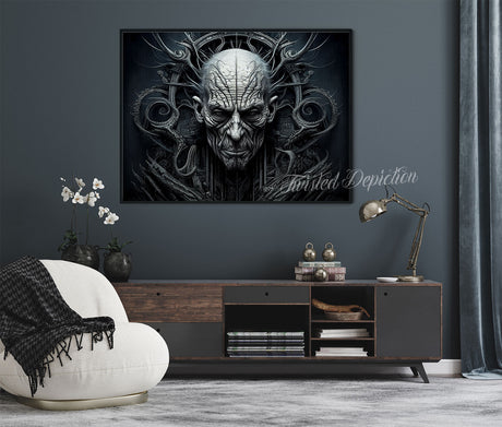 h r giger god art