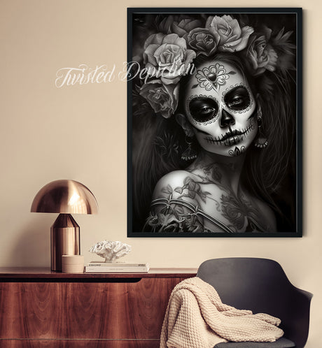 Dia De Los Muertos Girl