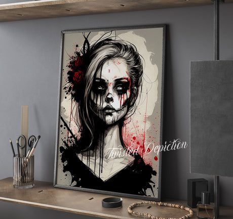grunge dotd wall art canada