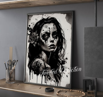 dotd wall art, gothic art canada