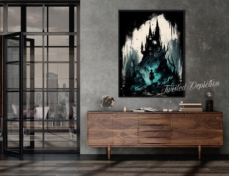 horror castle art canada